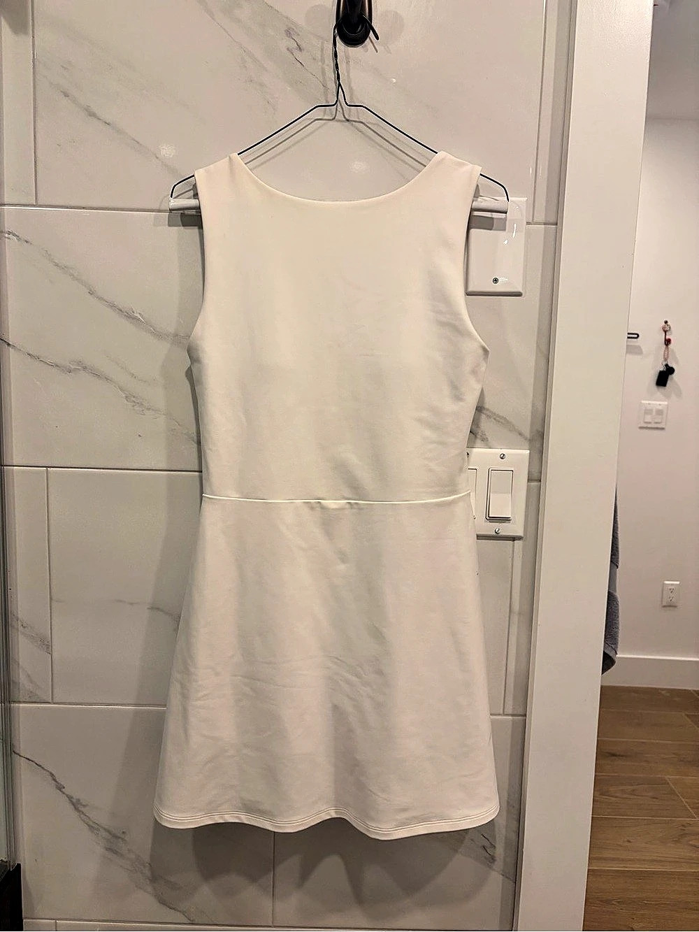 Abercrombie & Fitch YPB sculptLUX Mini Dress White